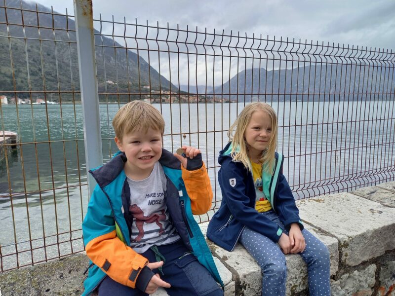 Nachmittags auf der Promenade von Kotor