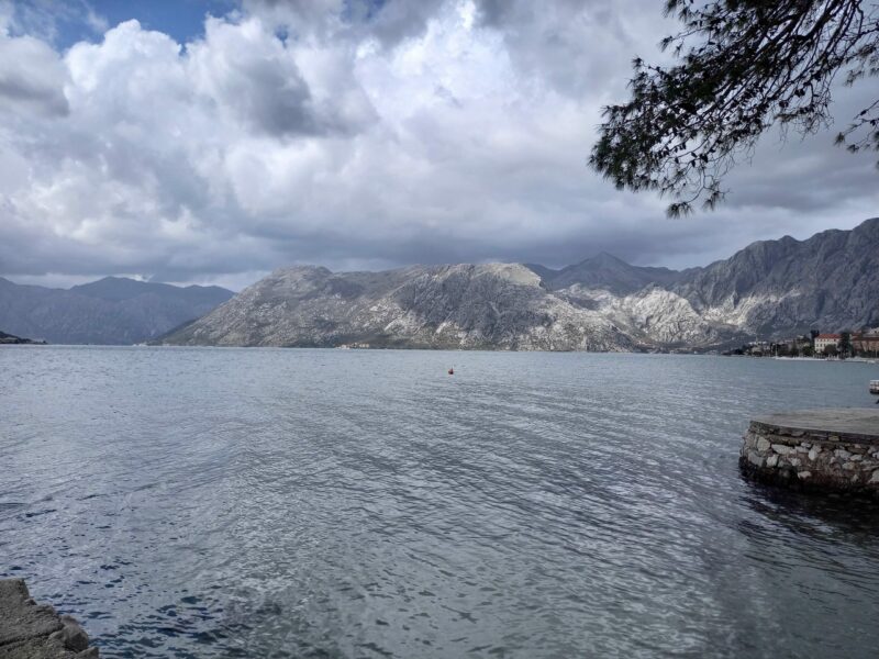 Kotor_Sicht von der Promenade aus