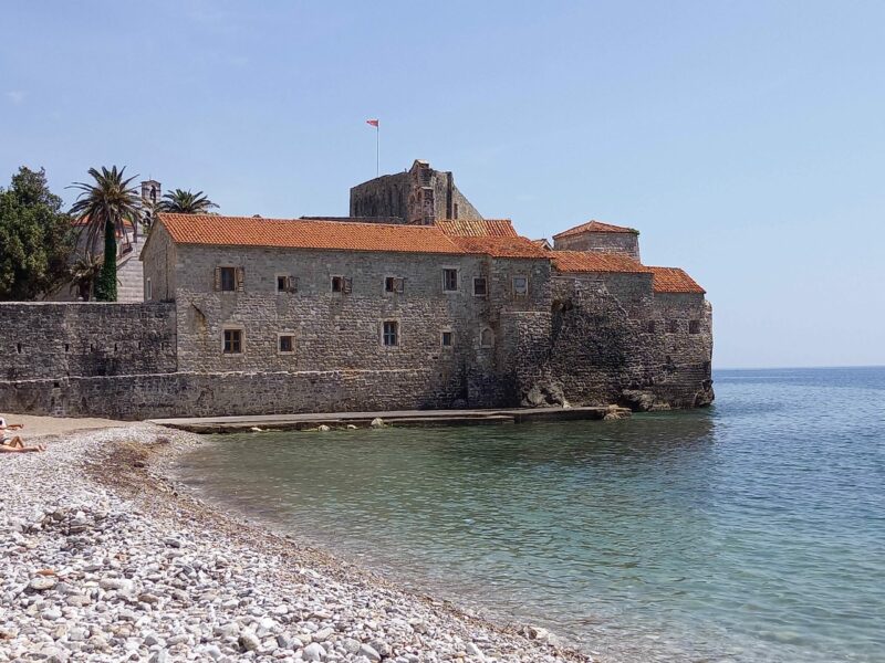 Budva, Blick auf Altstadt