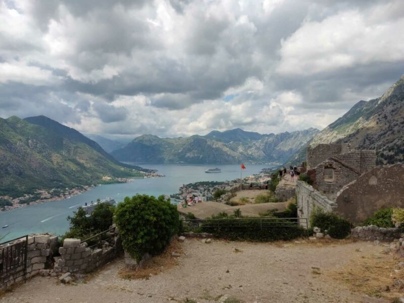 Auf St. Ivan, Blick von oben